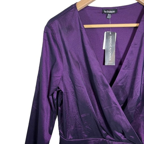 Le Chateau size XL wrap blouse - Picture 2 of 4